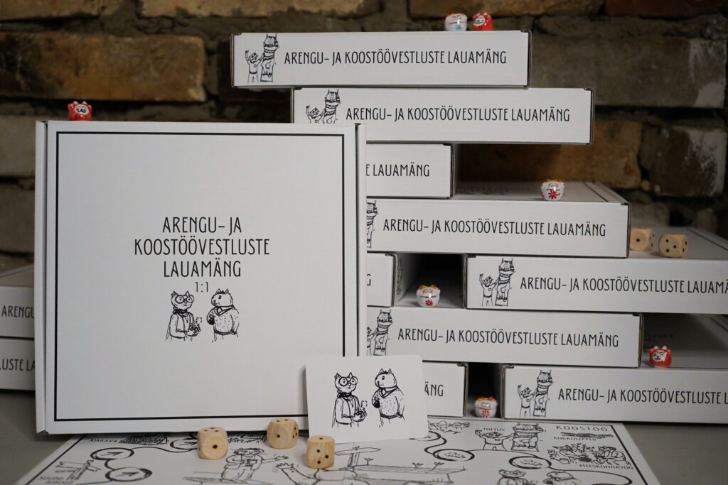 Valminud on uus tõsimäng – arengu- ja koostöövestluste lauamäng