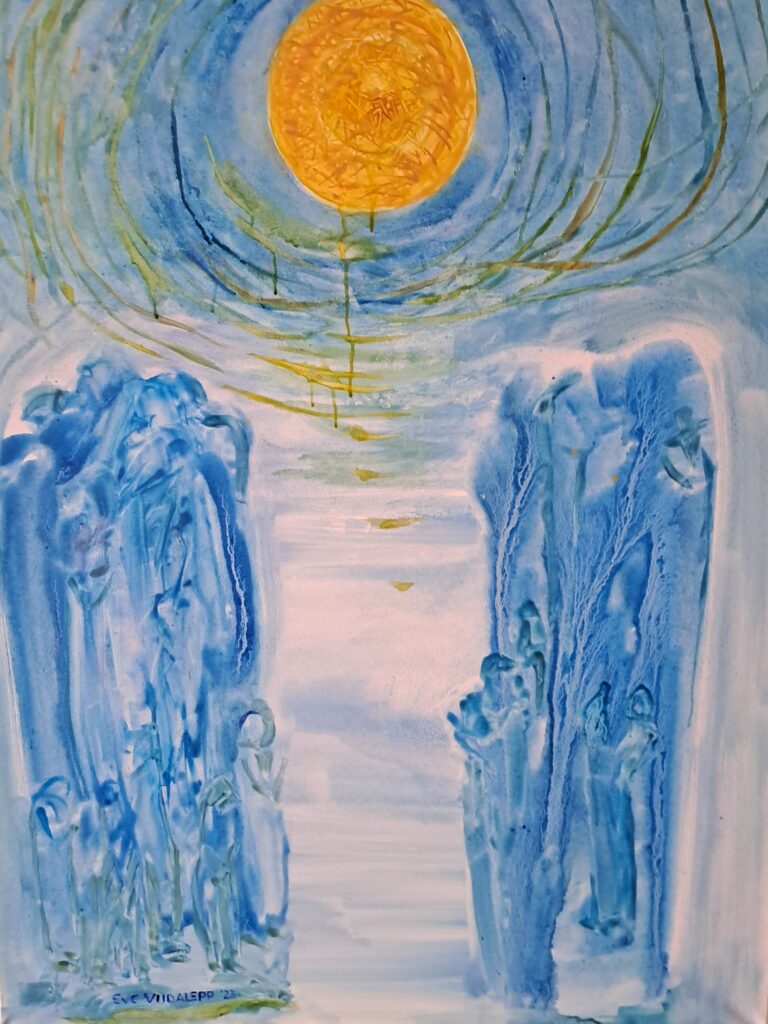 Eve Viidalepa akvarellmaalinäitus