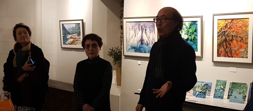 Korea maalikunstniku liikmete näitus