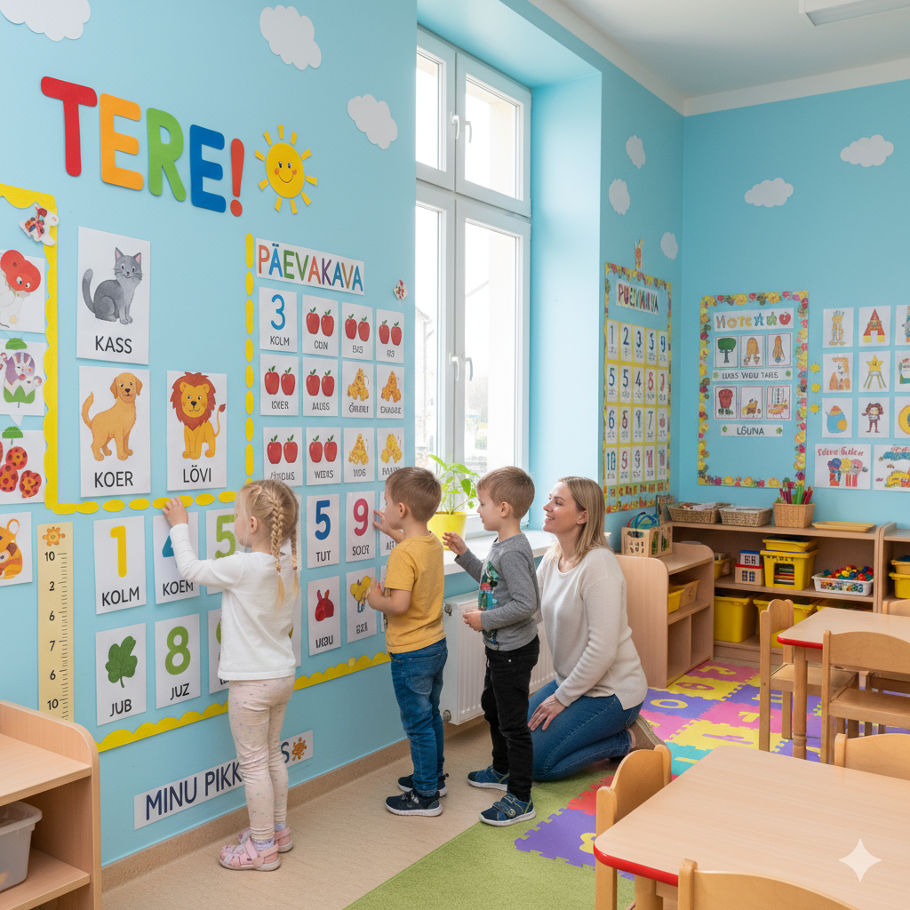 MEKK: Rääkivad seinad- abiks lapsele ja õpetajale. Lasteaiaõpetajatele (uus grupp).