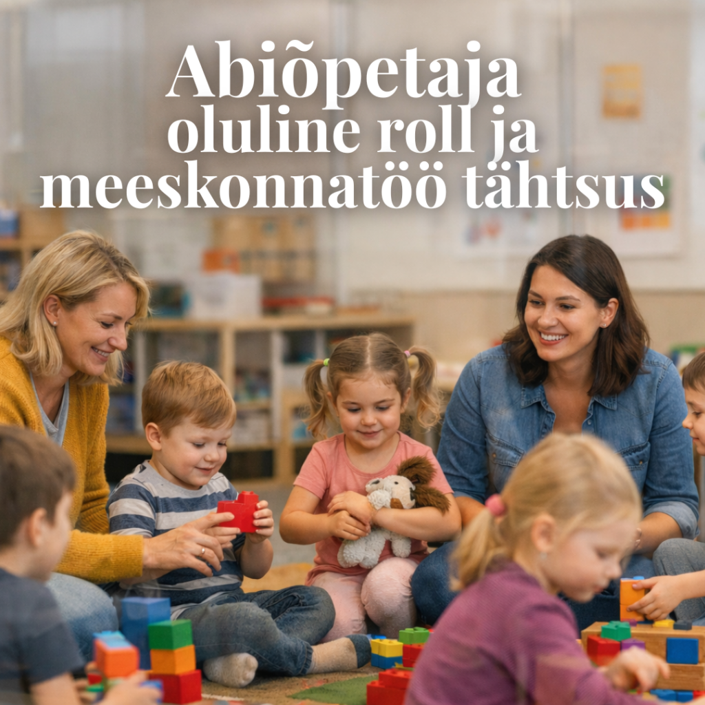MEKK Eesti keele õppe toetamine lasteaias: abiõpetaja oluline roll ja meeskonnatöö tähtsus (grupp täis)