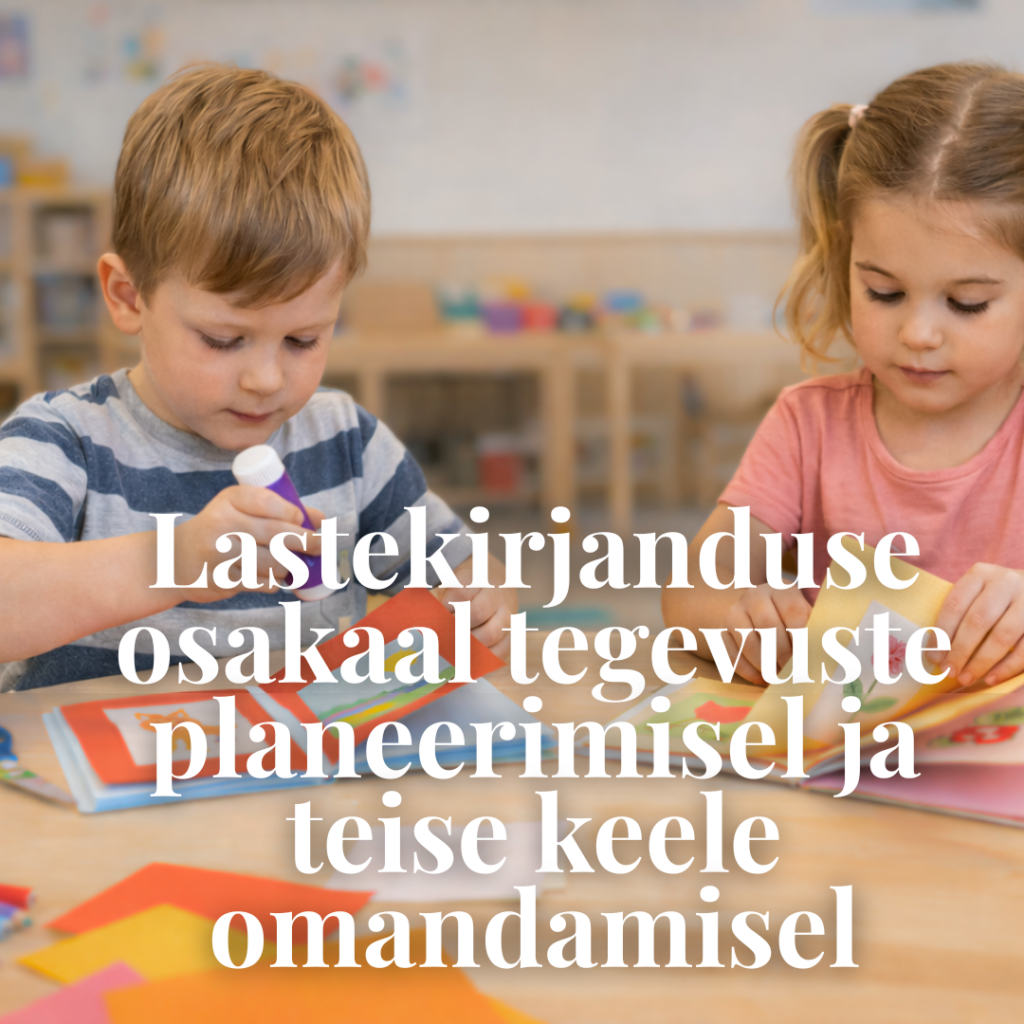 MEKK Lastekirjanduse osakaal tegevuste planeerimisel ja teise keele omandamisel