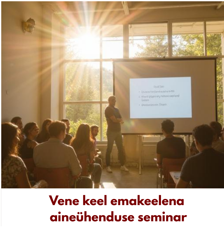 Vene keel emakeelena aineühenduse seminar