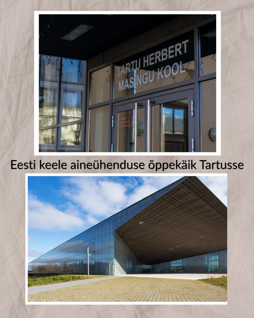 Eesti keele õpetajatele:  õppekäik Tartusse