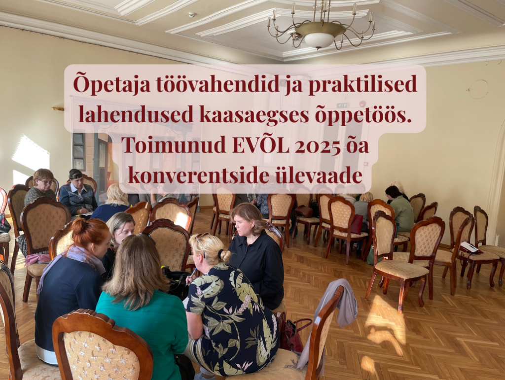 Tallinna vene keele võõrkeelena õpetajad: Õpetaja töövahendid ja praktilised lahendused kaasaegses õppetöös.