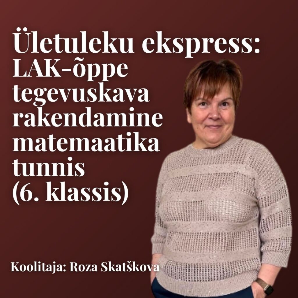MEKK: “Ületuleku ekspress: matemaatika on üks keel”