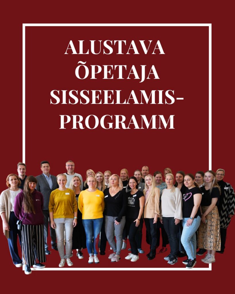 Alustav õpetaja ei pea kõigega üksi hakkama saama